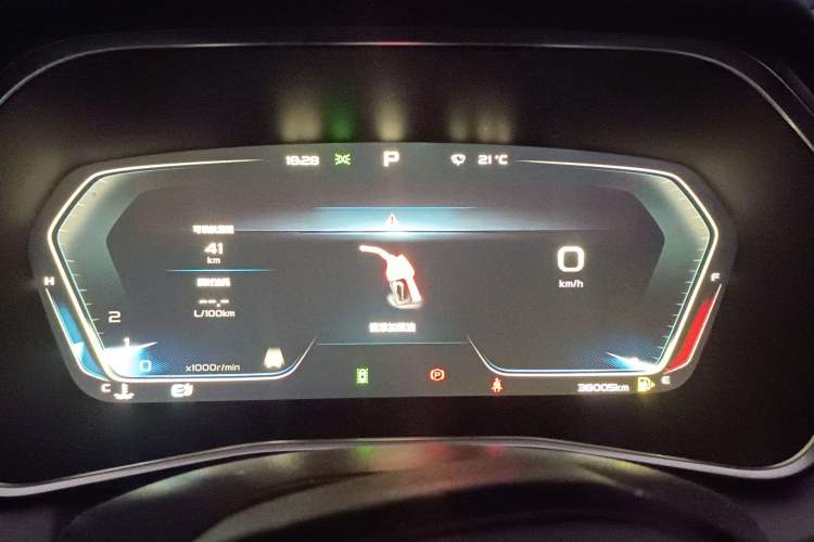 Used Geely Auto Preface 2021 2.0TD Luxury Version Instrument Cluster