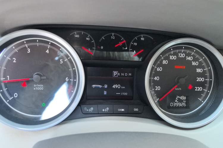 Used Peugeot 508 2011 2.3L Automatic Flagship Edition Instrument Cluster