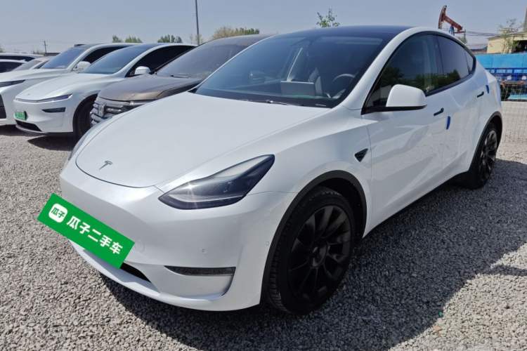 Used Tesla Model Y 2022 Revised Version Long-Range All-Wheel Drive