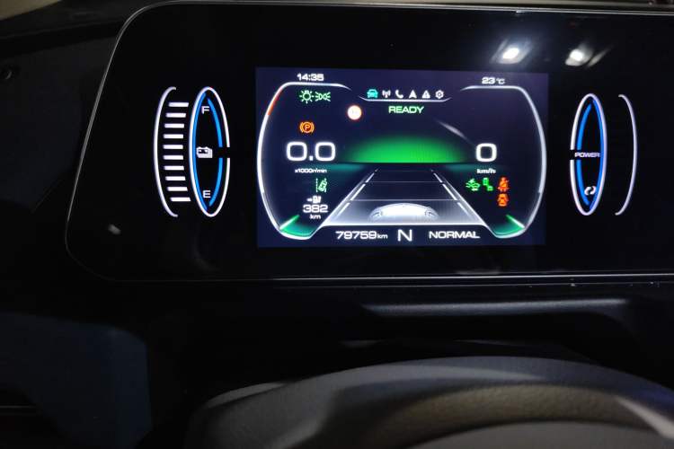 Used ORA Good Cat 2021 400km Standard Range Athena Edition Lithium Iron Phosphate Odometer Close Up