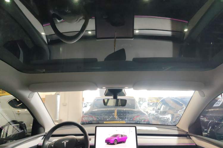 Used Tesla Model Y 2023 Long-Range All-Wheel-Drive Version Headliner