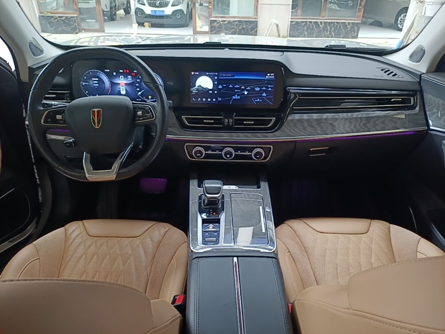 Hongqi HS5 2023 2.0T Four-Wheel Drive Flagship Pro Edition - Chinese Trim Ling — снимка 12