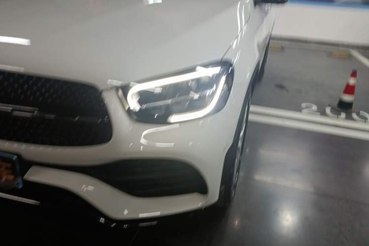 Used Mercedes-Benz GLC Coupe 2021 GLC 260 4MATIC Coupe SUV Left Front Headlight