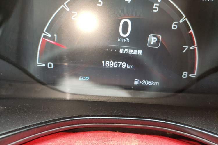 Used GAC Trumpchi GS3 2021 POWER 270T Automatic Luxury Edition Odometer Close Up