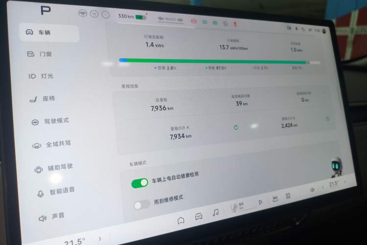 Used XPeng MONA M03 2025 600 with Ultra-Long Range Max Instrument Cluster