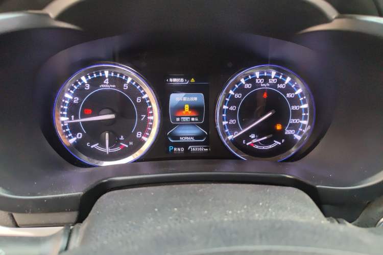 Used CHANGAN CS95 2017 2.0T Four-Wheel Drive SmartDrive Edition Instrument Cluster