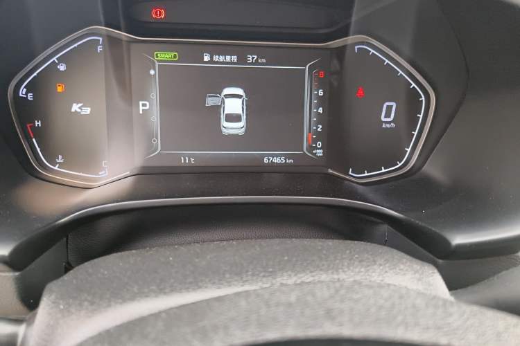 Used Kia K3 2019 1.5L CVT Smart Connectivity Version Odometer Close Up