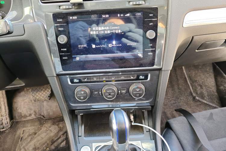 Used Volkswagen Golf Pure Electric 2020 Chariot Pro Audio And AC Panel