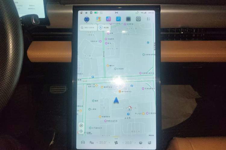 Used XPeng P5 2022 550E Audio And AC Panel