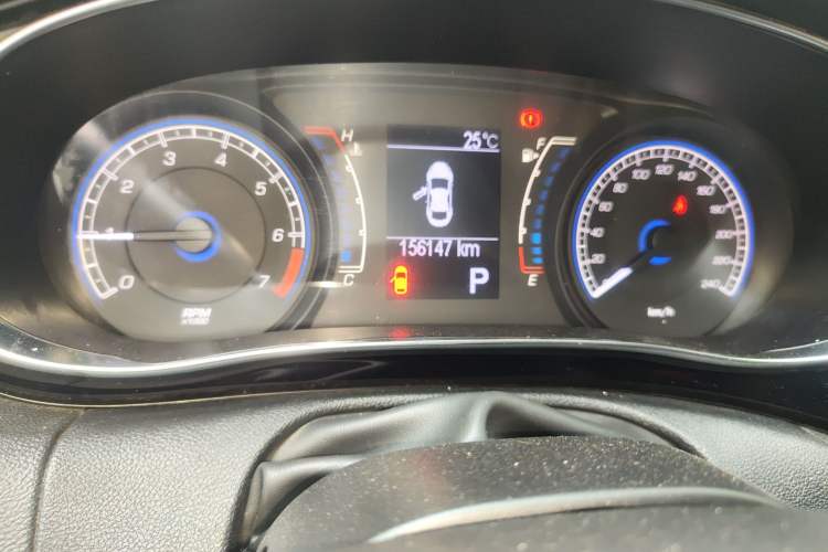 Used Fiat Viaggio 2012 1.4T Automatic Jingxiang Edition Odometer Close Up