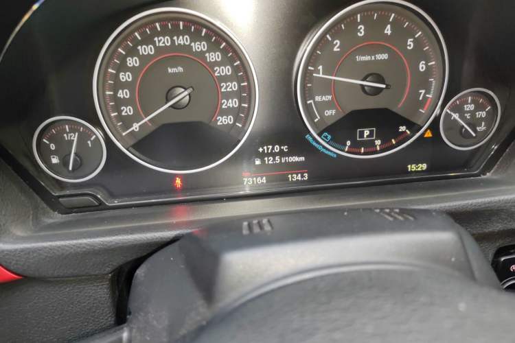 Used BMW 4 Series 2014 428i Convertible Sport Design Package Odometer Close Up