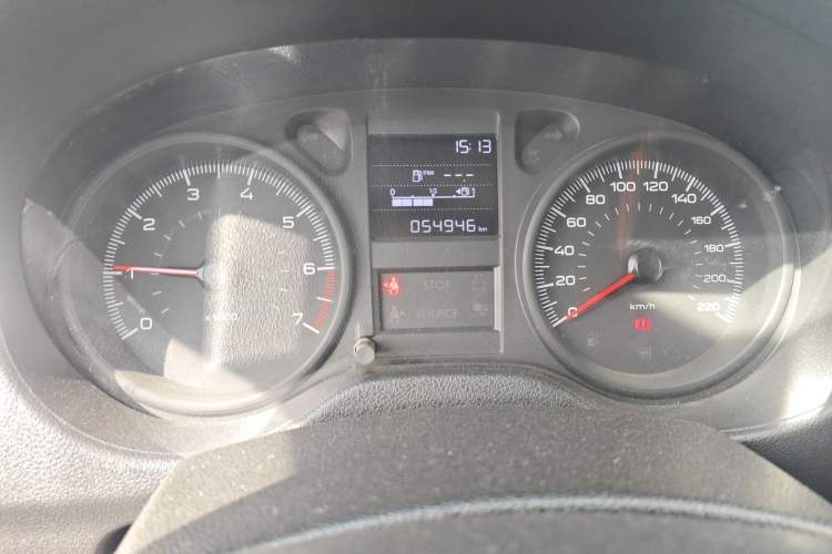 Used Peugeot 301 2017 1.6L Manual Comfort Edition Odometer Close Up