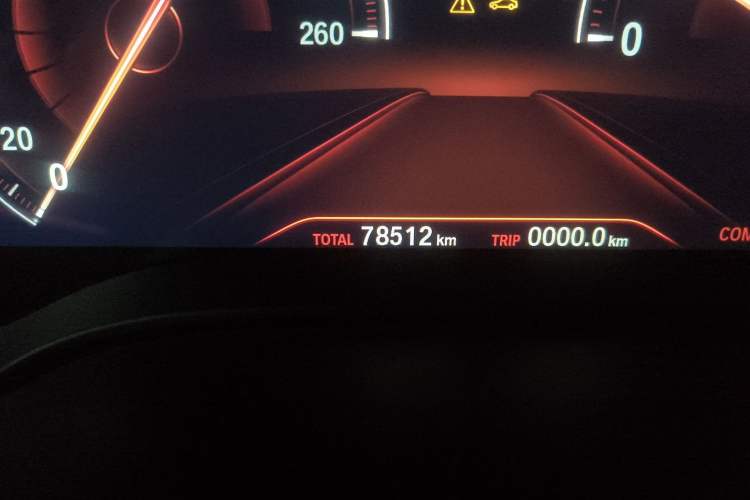 Used BMW 6 Series GT 2019 630i M Sport Touring Edition Odometer Close Up