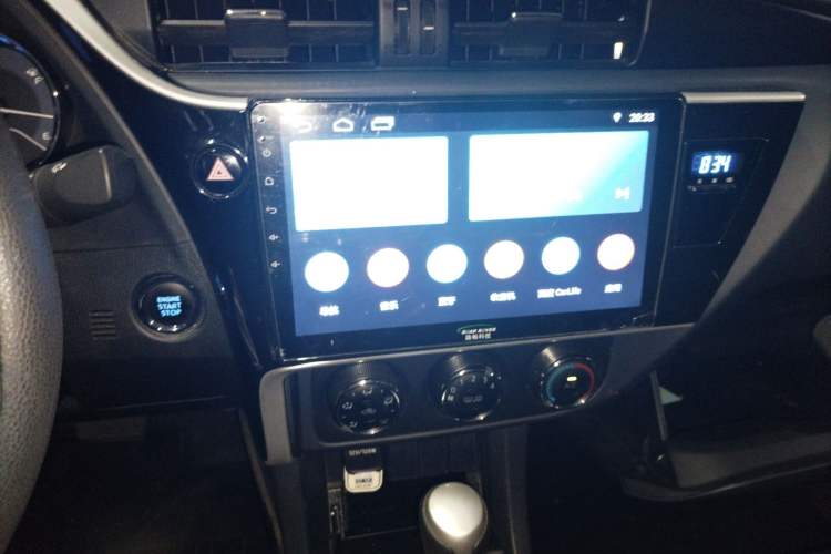 Used Toyota Corolla 2018 1.2T S-CVT GL Smart Enjoyment Version Audio And AC Panel