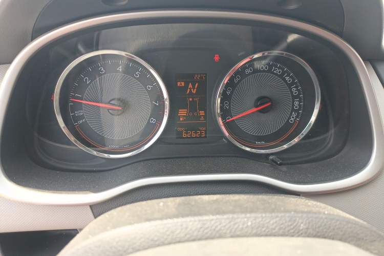 Used Chevrolet Sail 2018 Sail 3 1.3L AMT Ideal Edition Odometer Close Up