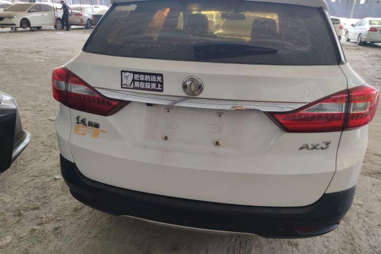 Used Dongfeng Aeolus AX3 2016 1.5L Automatic ZhiKu Model