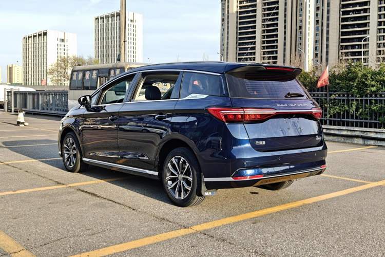 Used BYD Song MAX 2021 Upgraded Model 1.5T Automatic Prestige 7-Seater Rear Left 45 Deg