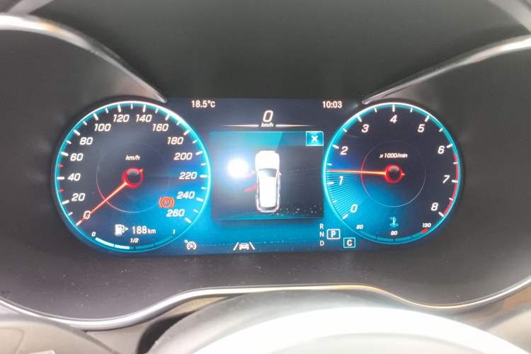 Used Mercedes-Benz GLC 2021 GLC 300 L 4MATIC Dynamic Model Instrument Cluster