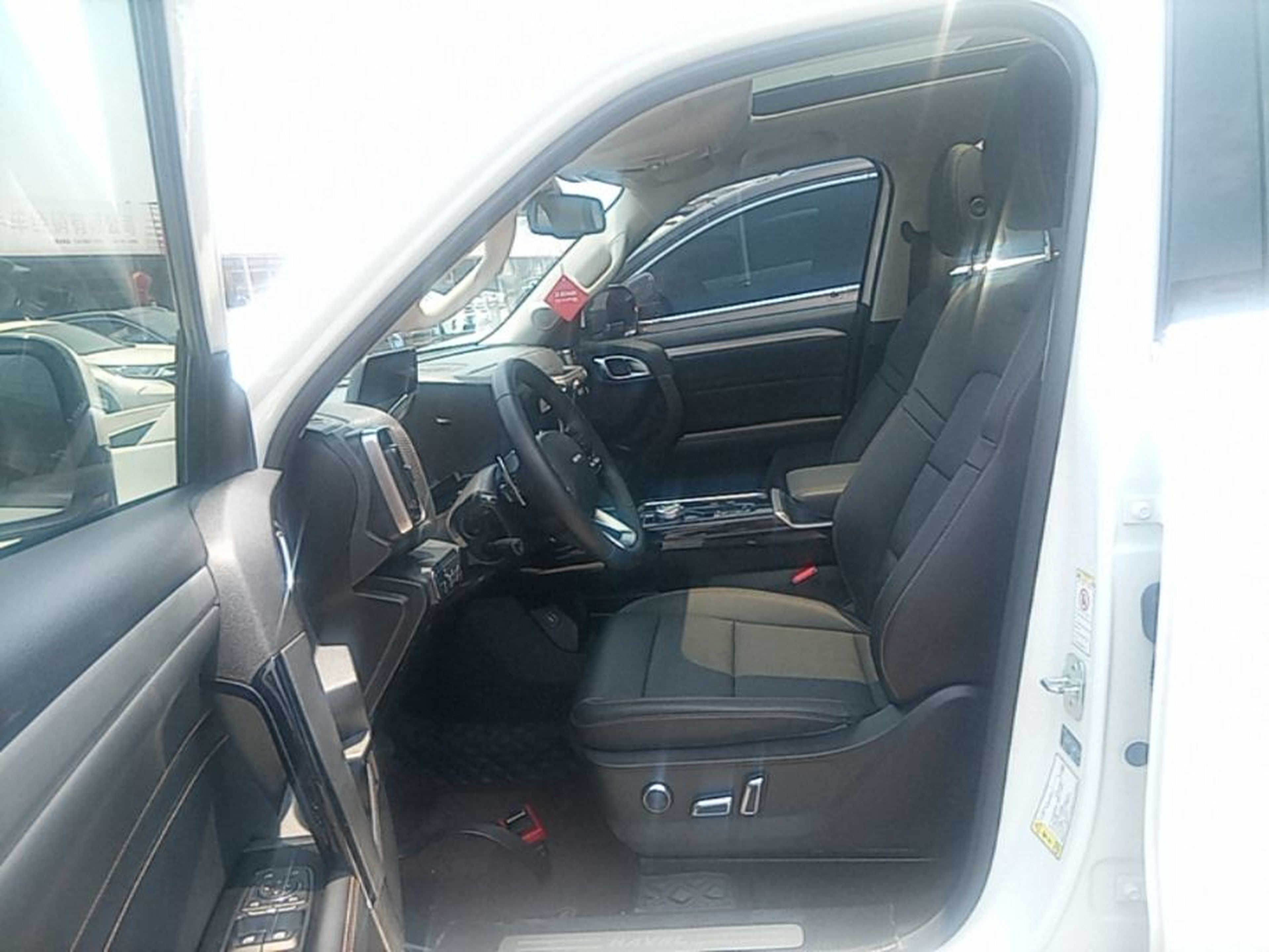 Avant de la voiture