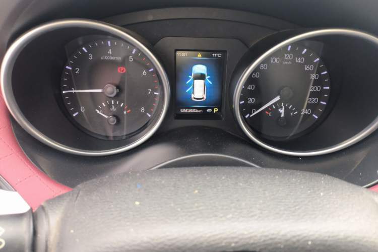 Used Haval H6 Coupe 2020 Smart Connect Version 1.5T Automatic Two-Wheel Drive Elite Model Odometer Close Up