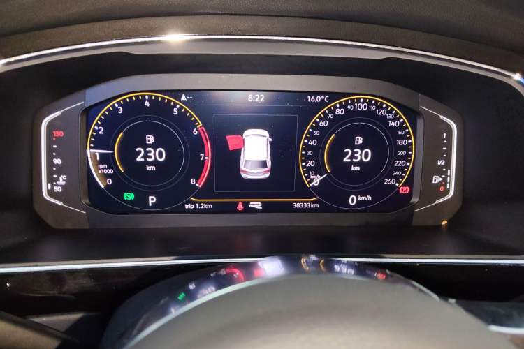 Used Volkswagen Tiguan L 2021 330TSI Automatic Two-Wheel Drive R-Line Enhanced Edition Instrument Cluster