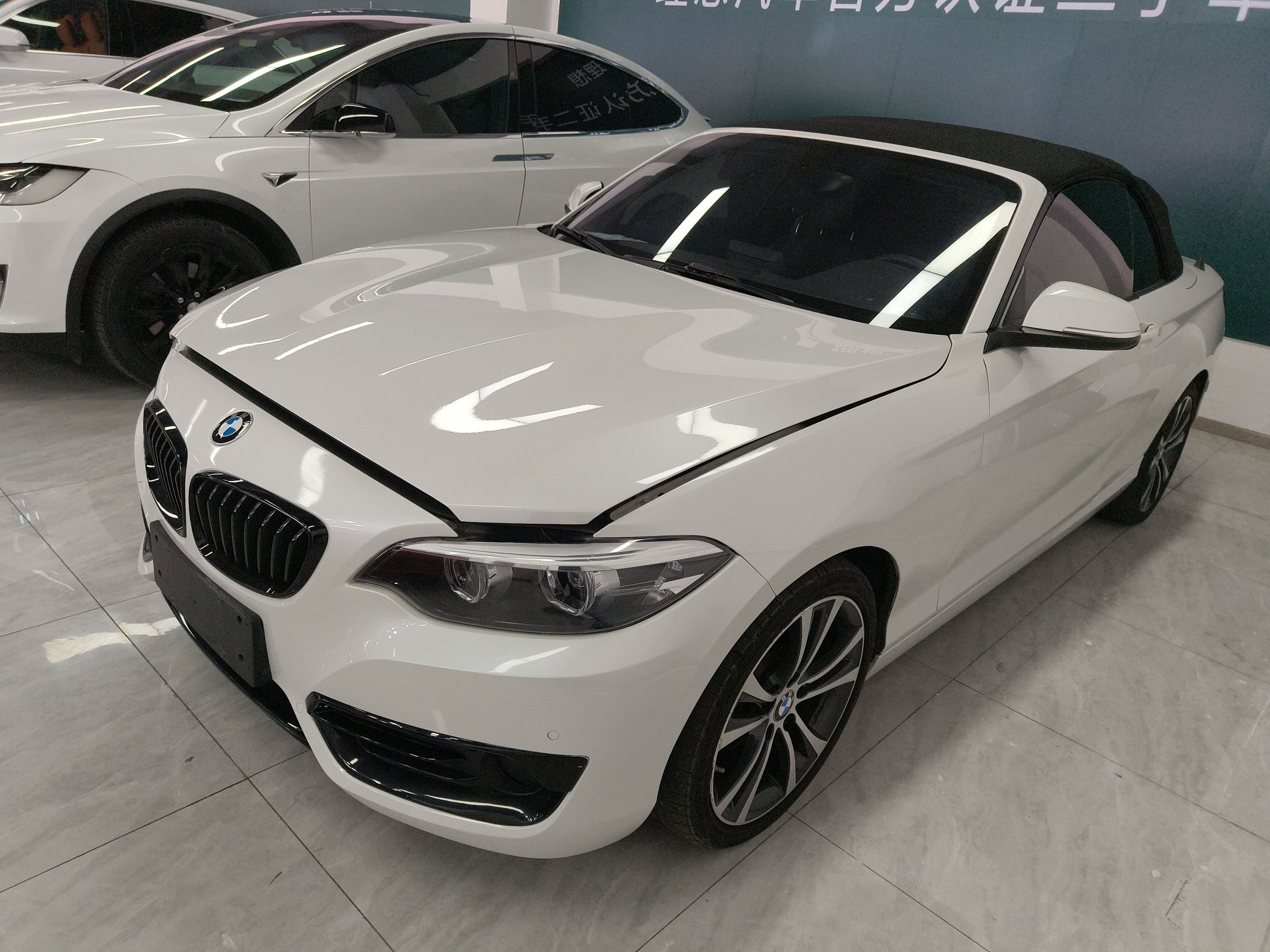 تحت مقدمة السيارة