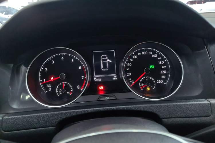 Used Volkswagen Golf 2020 Zhiai Edition 280TSI DSG Comfort Model Instrument Cluster