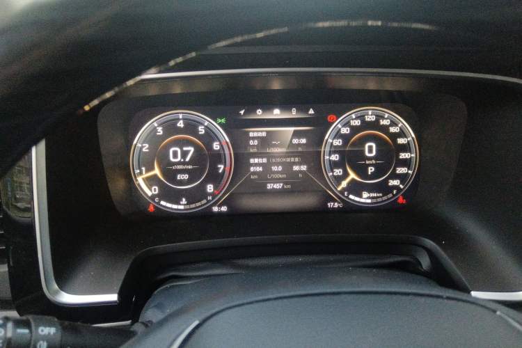 Used GAC Trumpchi M8 2021 Master Series 390T Four-Seat Glory Edition Instrument Cluster