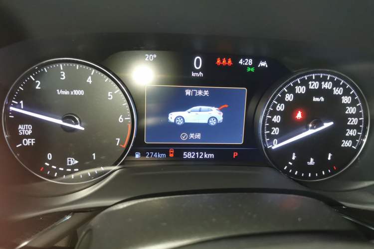 Used Buick Envision 2022 Facelift Encore S 652T Two-Wheel-Drive Luxury Model Instrument Cluster