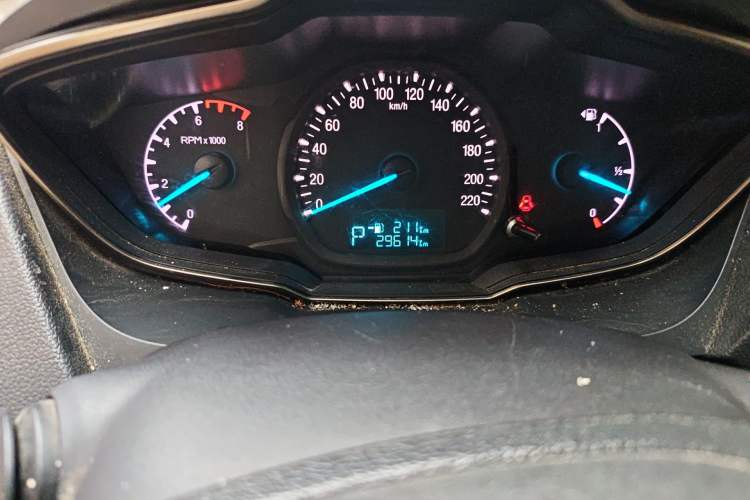 Used Ford Escort 2017 Revised Version 1.5L Automatic Comfort Edition Odometer Close Up