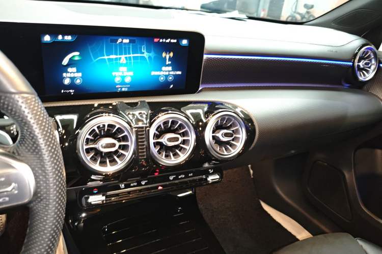 Used Mercedes-Benz A-Class 2019 Restyled A 200 L Sport Sedan Audio And AC Panel