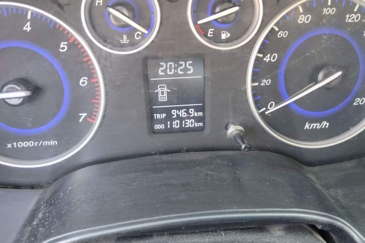 Used JMC Baodian 2016 2.8T New Value-Added Diesel Two-Wheel Drive Standard Version JX493ZLQ4G Odometer Close Up