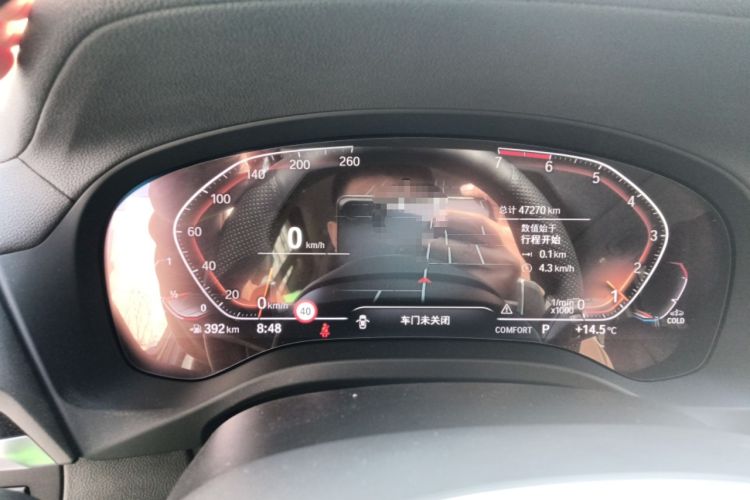 Used BMW X3 2020 xDrive30i Luxury Model with M Sport Package Instrument Cluster