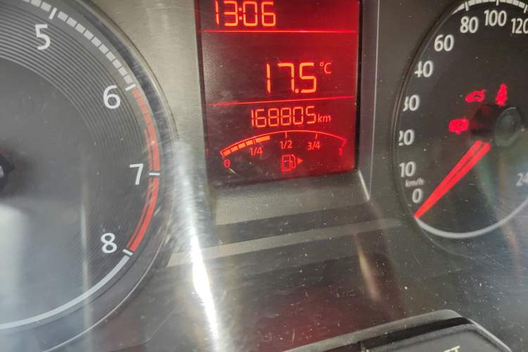 Used Volkswagen Santana 2021 1.5L Manual Fashion Edition Odometer Close Up