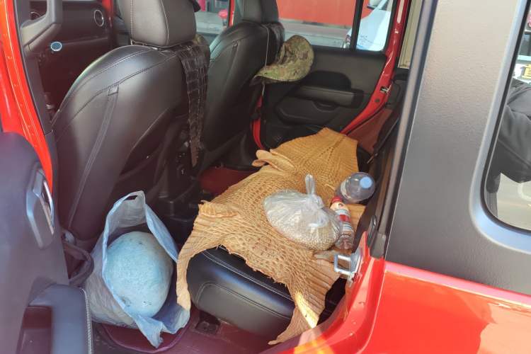 Used Jeep Wrangler 2019 2.0T Sahara Four-Door Version China VI Emission Standard
