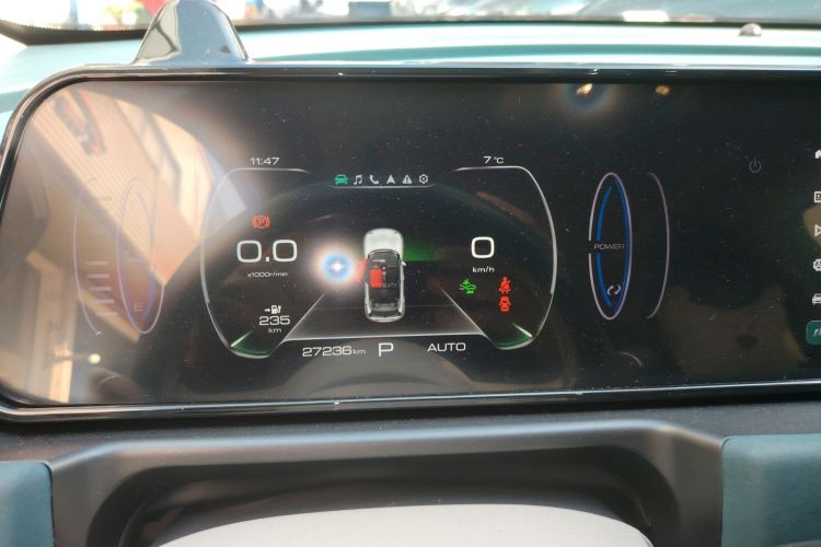 Used ORA Good Cat 2023 401 km Standard Range Premium Version Lithium Iron Phosphate Instrument Cluster