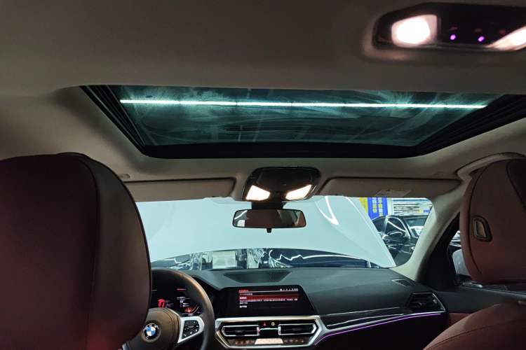 Used BMW 3 Series 2022 Updated 325i M Sport Package Headliner