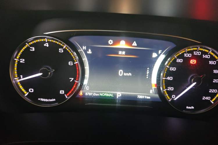 Used GAC Trumpchi M8 2021 Revised Version Lingxiu Series 390T Luxury Edition Instrument Cluster