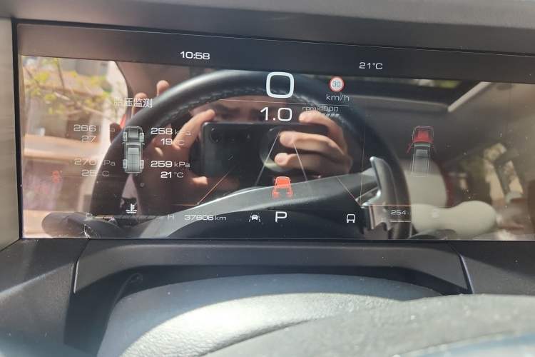 Used Tank 300 2023 City Edition 2.0T—Stylish as Ever Instrument Cluster