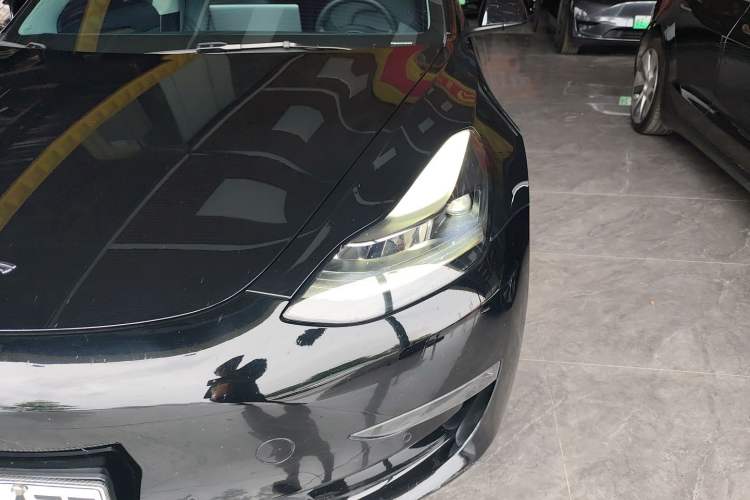 Used Tesla Model 3 2021 Performance High-Performance All-Wheel-Drive Version Left Front Headlight