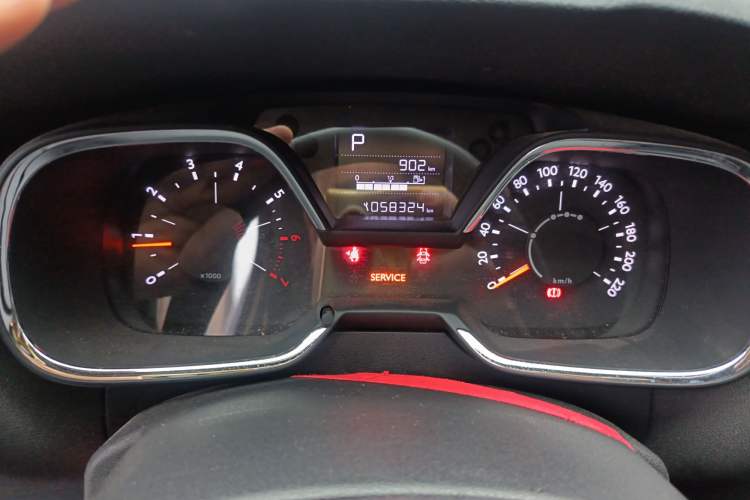 Used Citroen C4 Sega 2018 1.6L Automatic Luxury Model Instrument Cluster