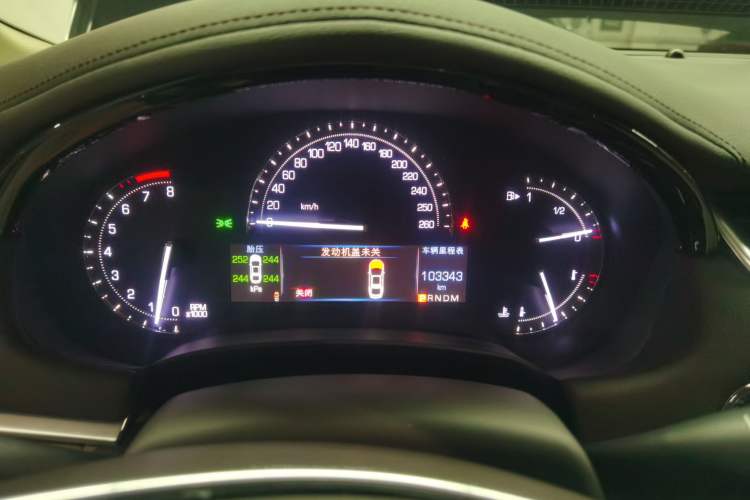 Used Cadillac XTS 2017 28T Elite Model Instrument Cluster