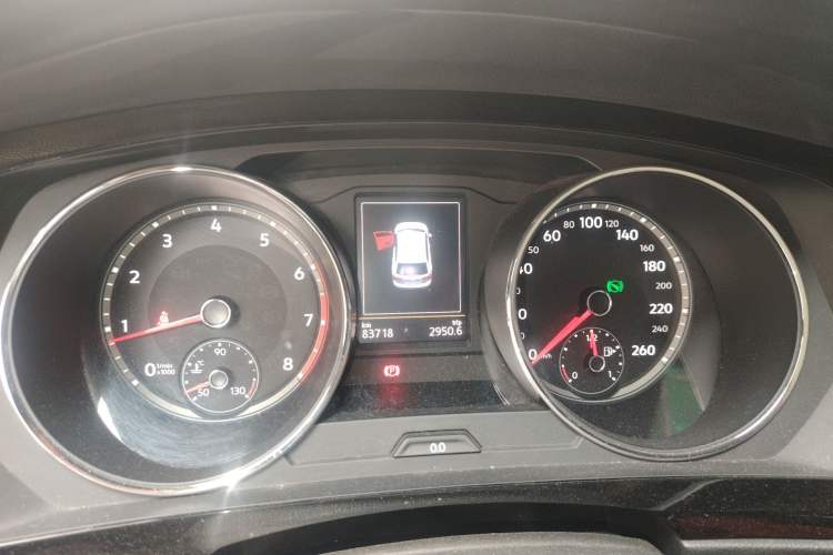 Used Volkswagen Tiguan L 2017 380TSI Automatic All-Wheel-Drive Luxury Edition Instrument Cluster