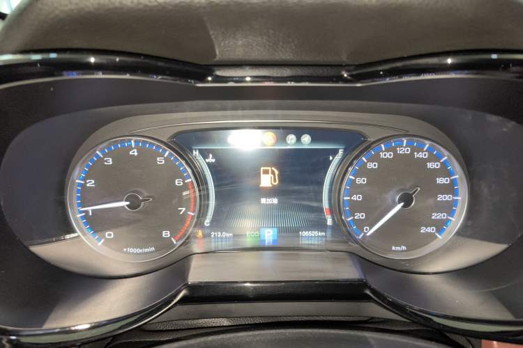 Used GAC Trumpchi GS8 2019 390T Two-Wheel Drive Luxury Smart Connectivity Version (7 Seats) Instrument Cluster