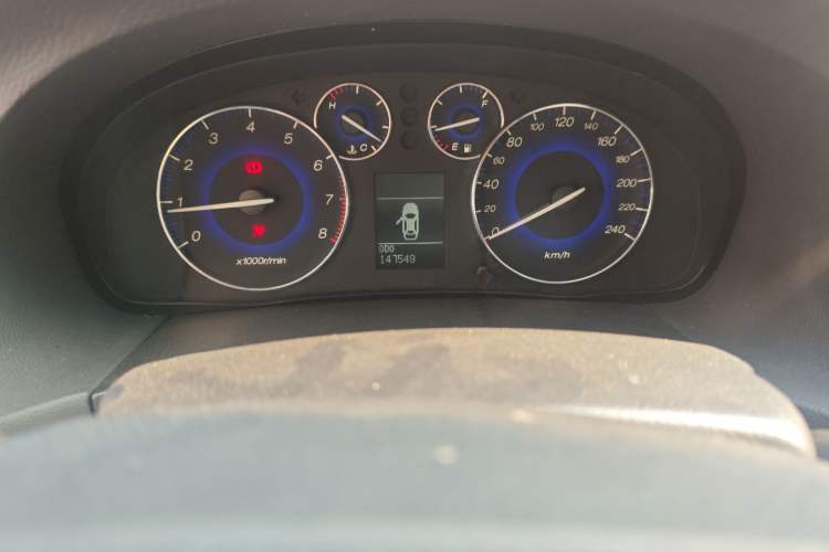 Used GAC Trumpchi GA5 2012 1.8L Manual Elite Model Odometer Close Up