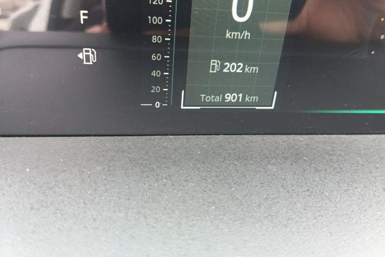 Used CHANGAN Eado 2024 1.5T GDI Automatic Flagship Edition Odometer Close Up