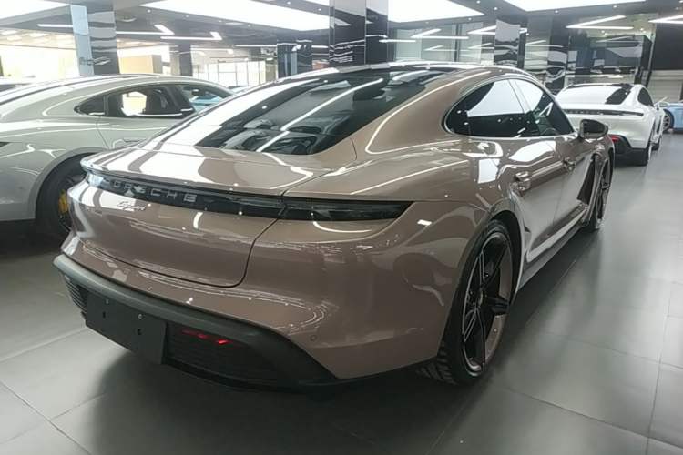 Used Porsche Taycan 2020 Taycan Rear Right 45 Deg