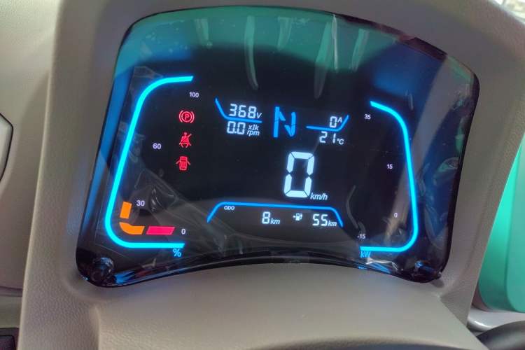 Used JMEV Xiao Qilin 2026 Model PLUS+ Comfort Version Instrument Cluster