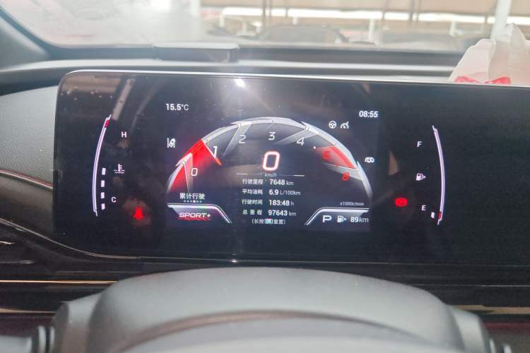 Used GAC Trumpchi EMPOW 2021 270T DCT J15 Version Instrument Cluster