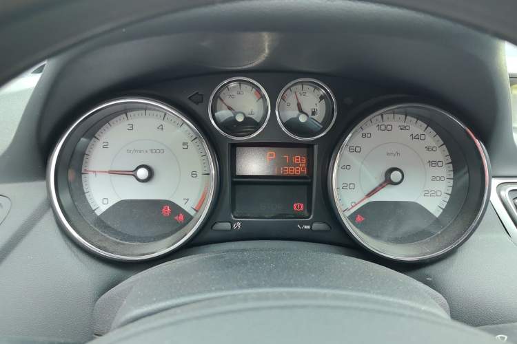 Used Peugeot 308 2013 1.6L Automatic YouShang Model Instrument Cluster